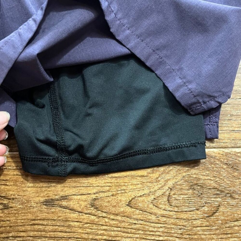 Unipro Shorts Mens Small Purple Black Liner Shorts Quick Dry Performance Running - Picture 6 of 7